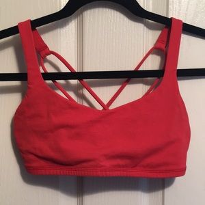 Red Lululemon Bra
